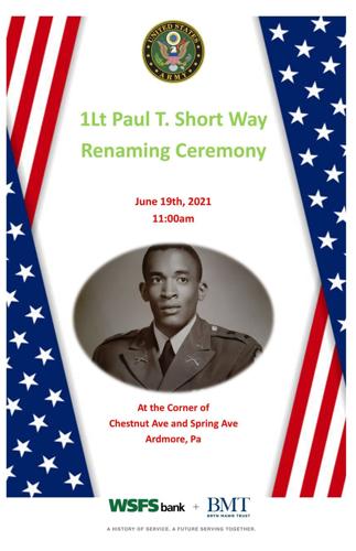 1st Lt. Paul T. Short